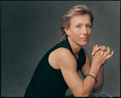 Book Sport star speaker Martina Navratilova