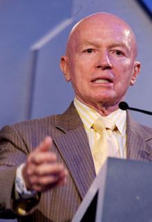 The Leading Speakers Bureau» Dr. Mark Mobius, Ph.